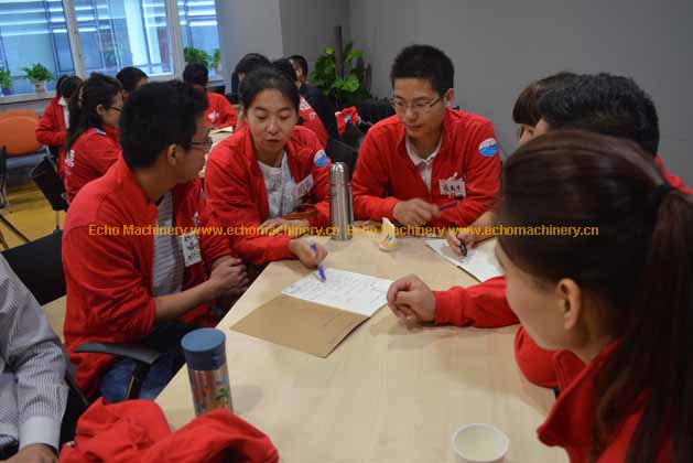 Discussion during Trainings